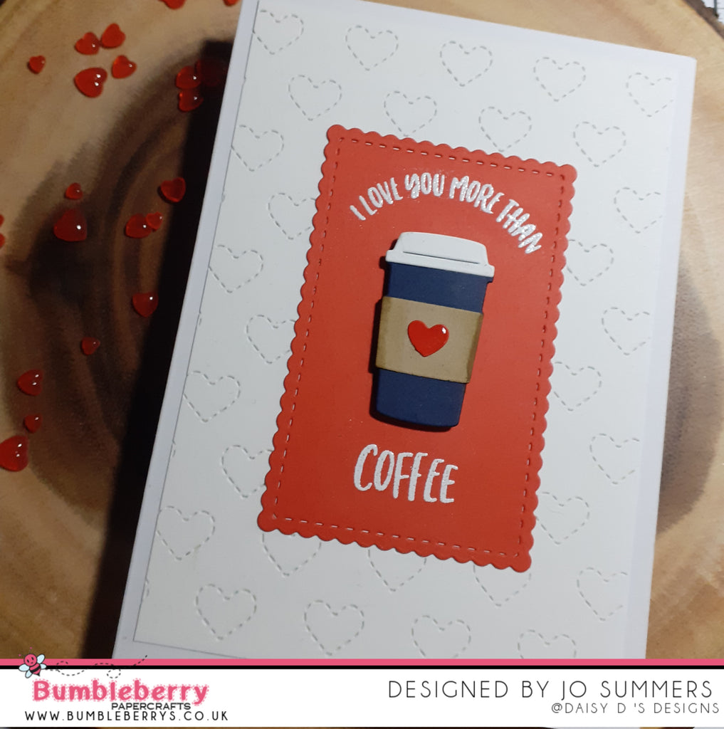 Working with Die Cuts, To Create Love Cards Not Only For Valentines.