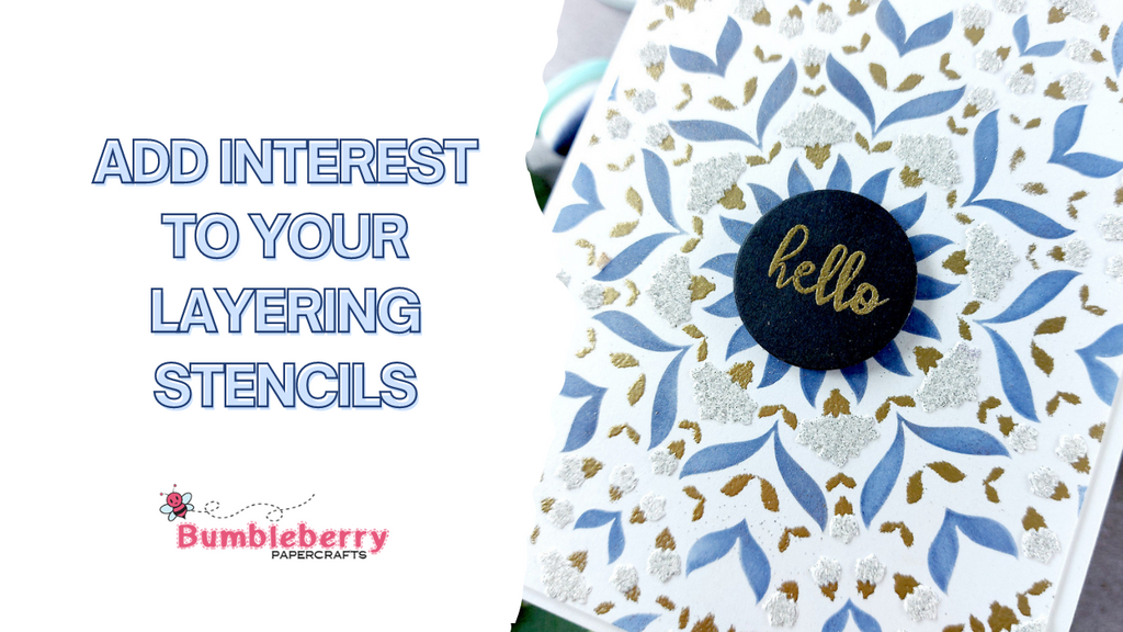 Add details to your layering stencils