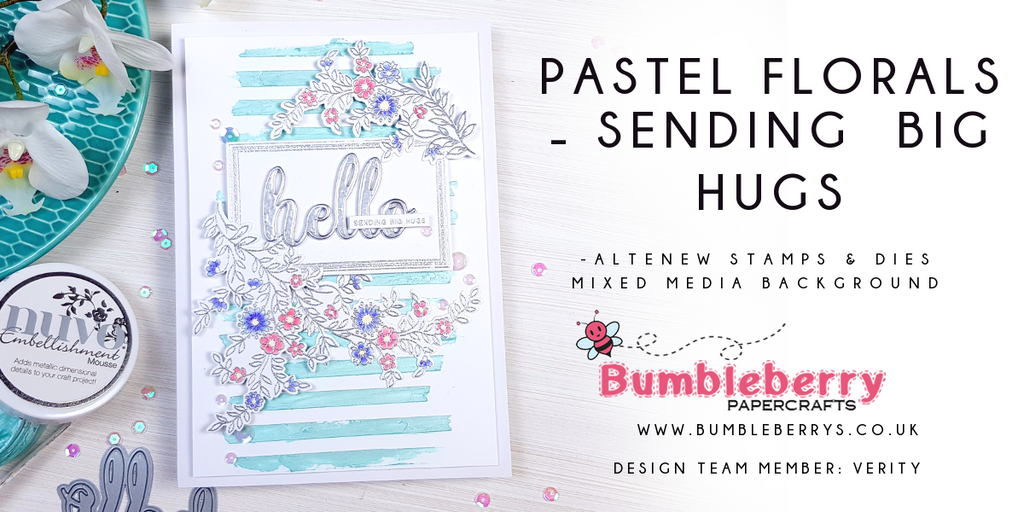 Pastel Florals - Sending Big Hugs