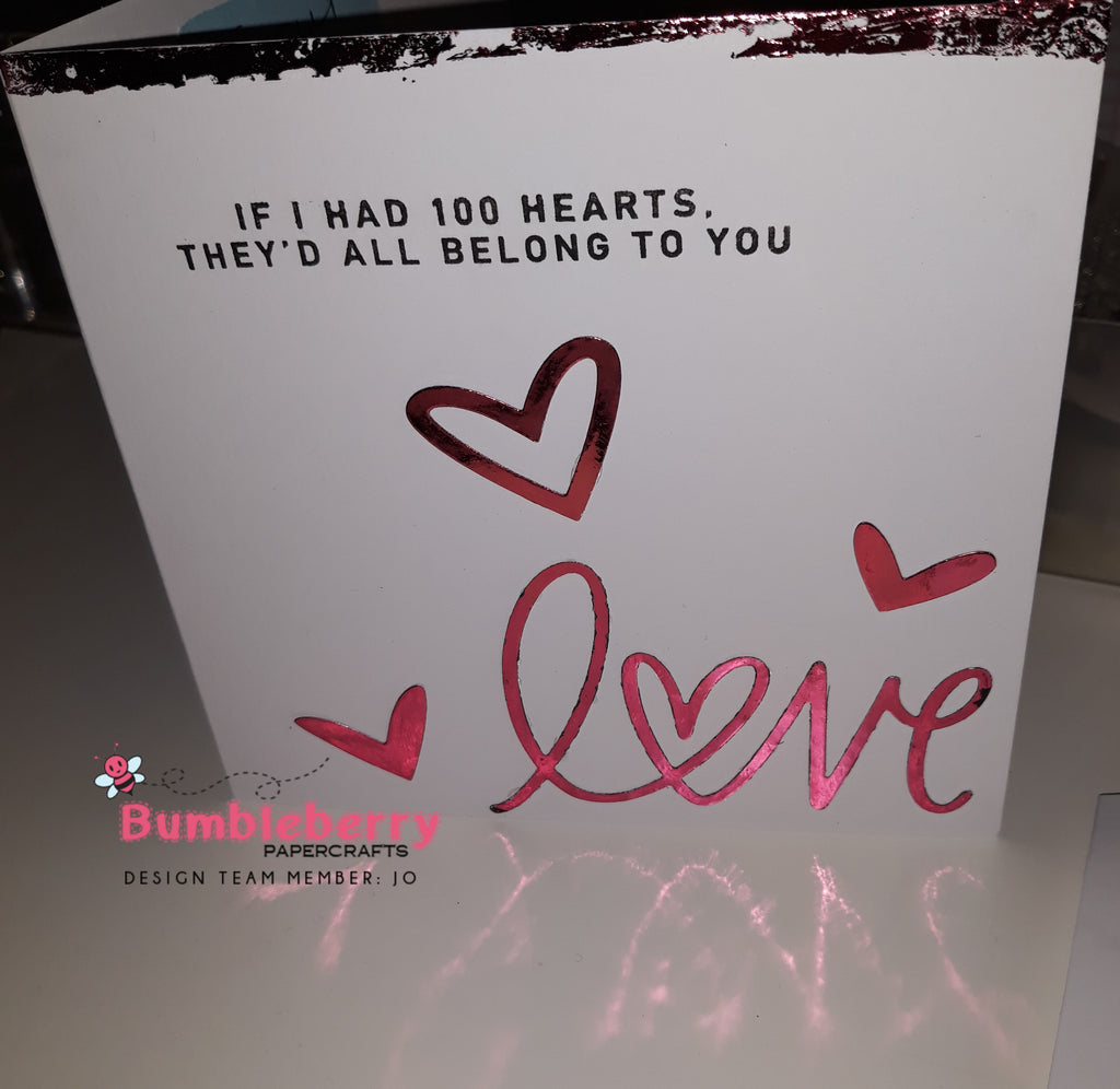 Foiling with Toner Sheets and Die Cuts