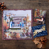 Woodland Foiled Acetate & Vellum - 8.5" x 11"  from the Woodland Tales Collection*