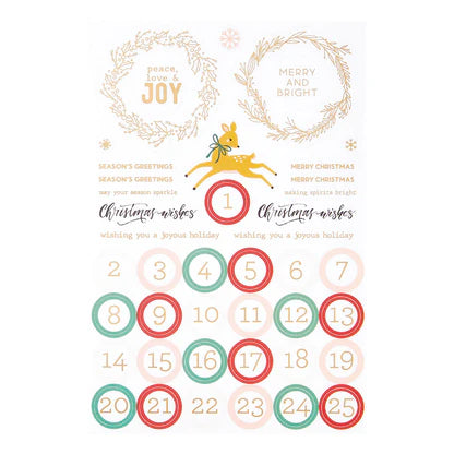 Oh Joyful Day Clear Sticker Pack*