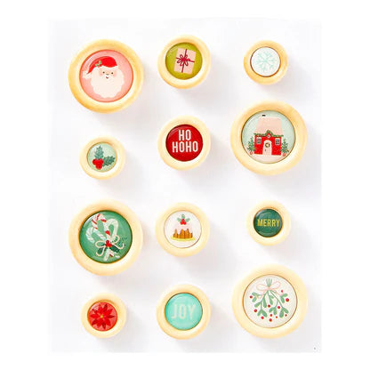 Oh Joyful Day Button Embellishments*