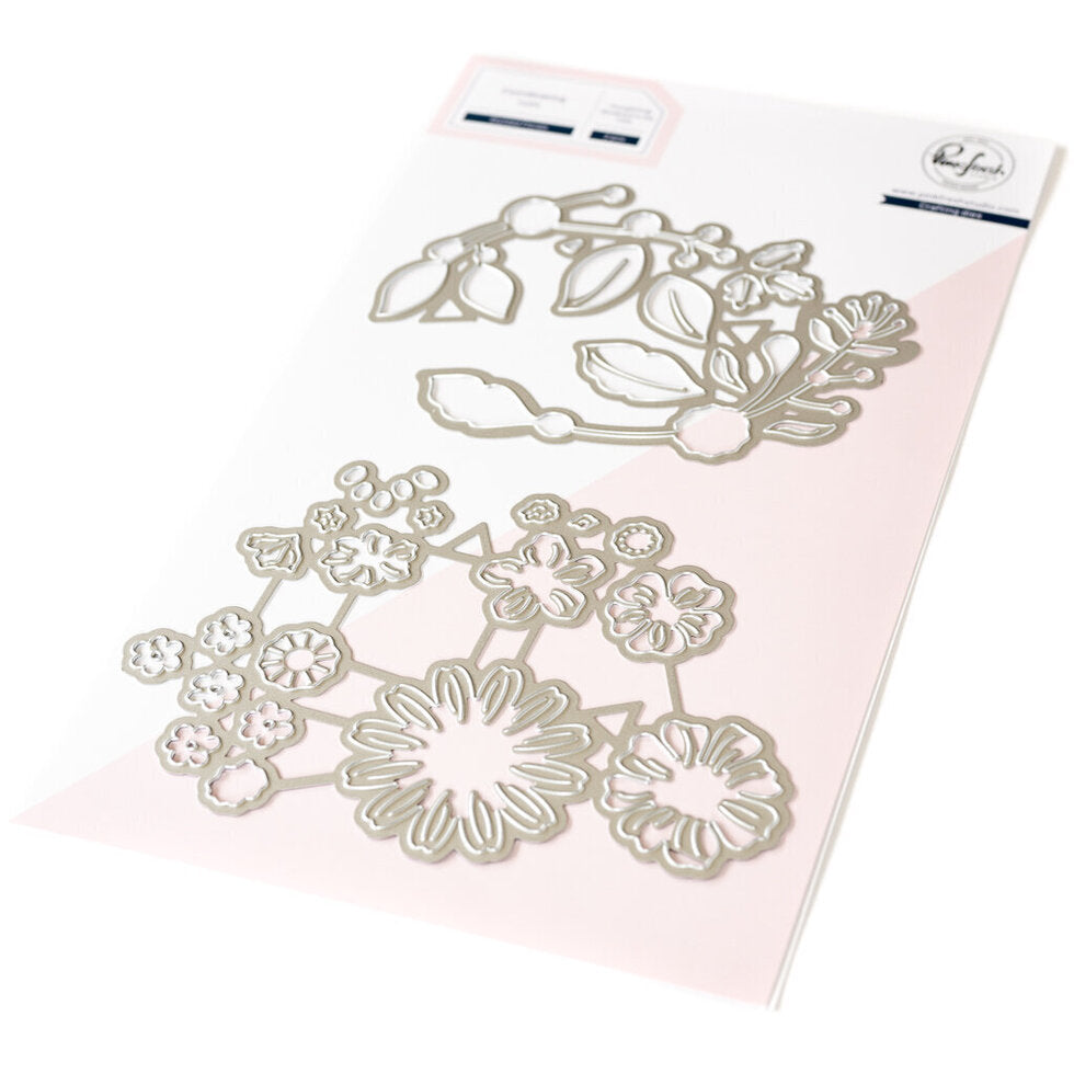 Stylized Florals die