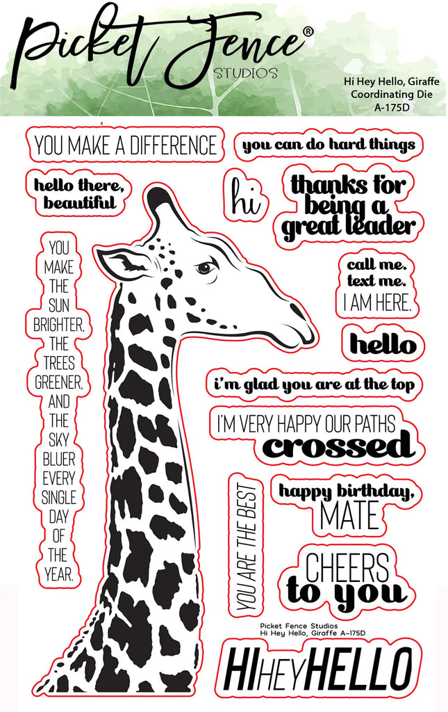 Hi Hey Hello, Giraffe Coordinating Die*