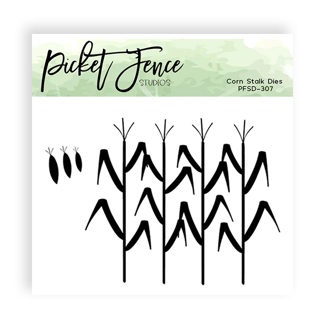Corn Stalk Dies 4 x 6 (Die size 4.53 x 3.73)*