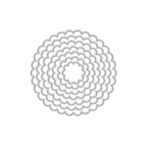 Scalloped Circles Infinity Dies (H)