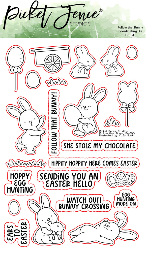 Follow that bunny Coordinating Die Set*