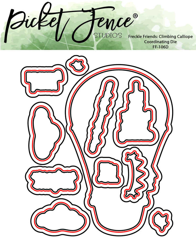 Freckle Friends: Climbing Calliope Coordinating Die Set*