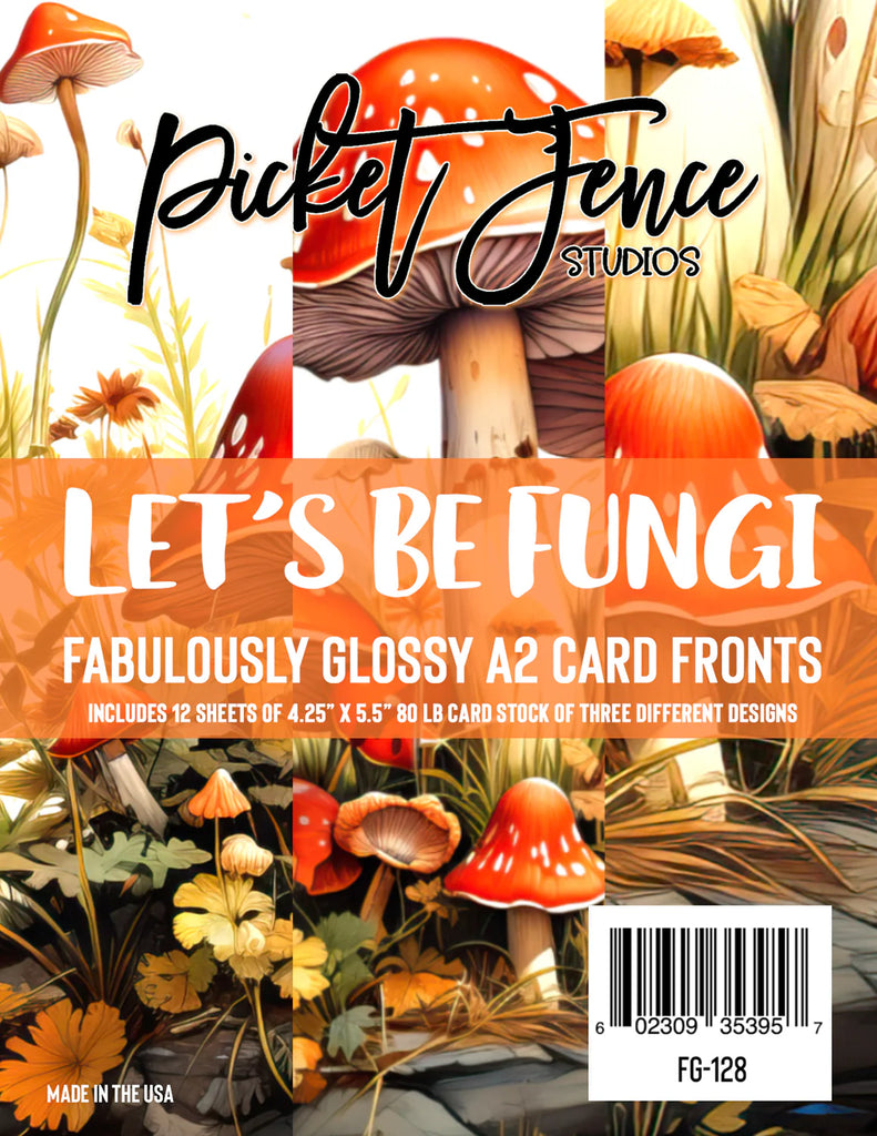Fabulously Glossy A2 Card Fronts (12 pk)-Let's Be Fungi*