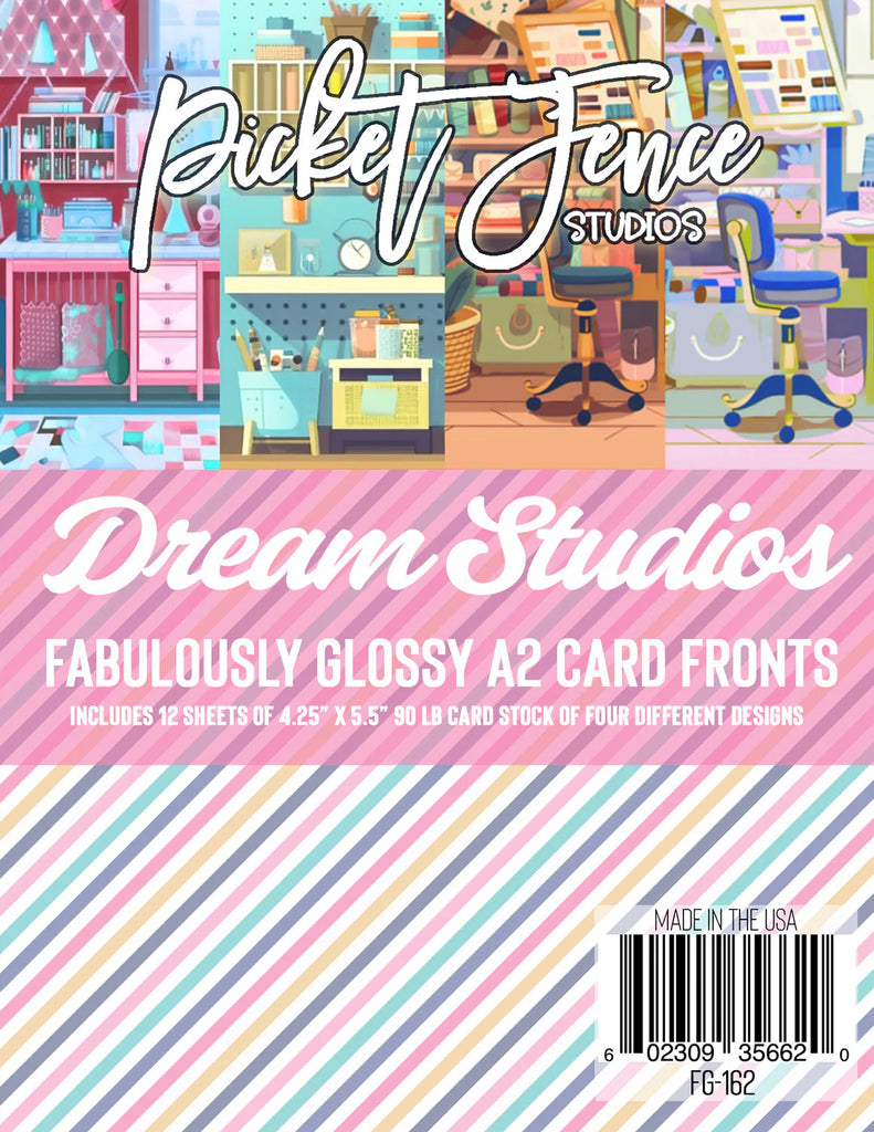 Fabulously Glossy A2 Card Fronts (12 pk)-Dream Studios*