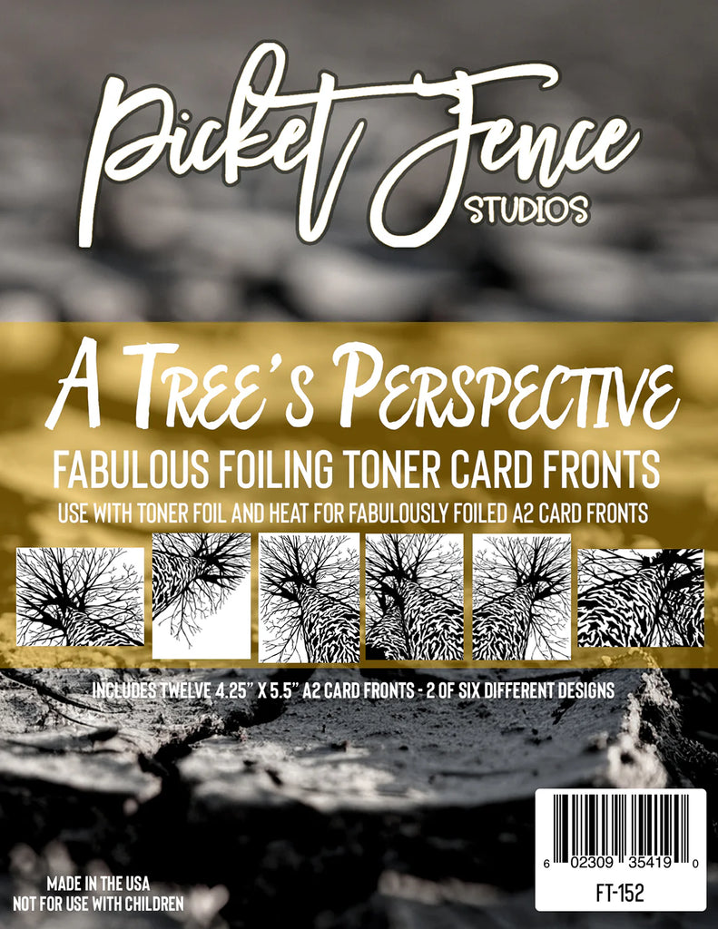 Fabulous Foiling Toner A2 Card Fronts (12 pk)-A Tree's Perspective*