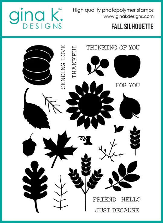 Fall Silhouette Stamps