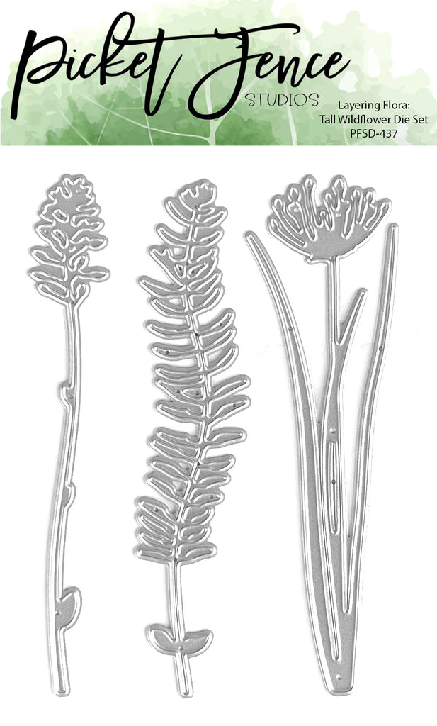 Layering Flora: Tall Wildflower Die Set (Die size various)*