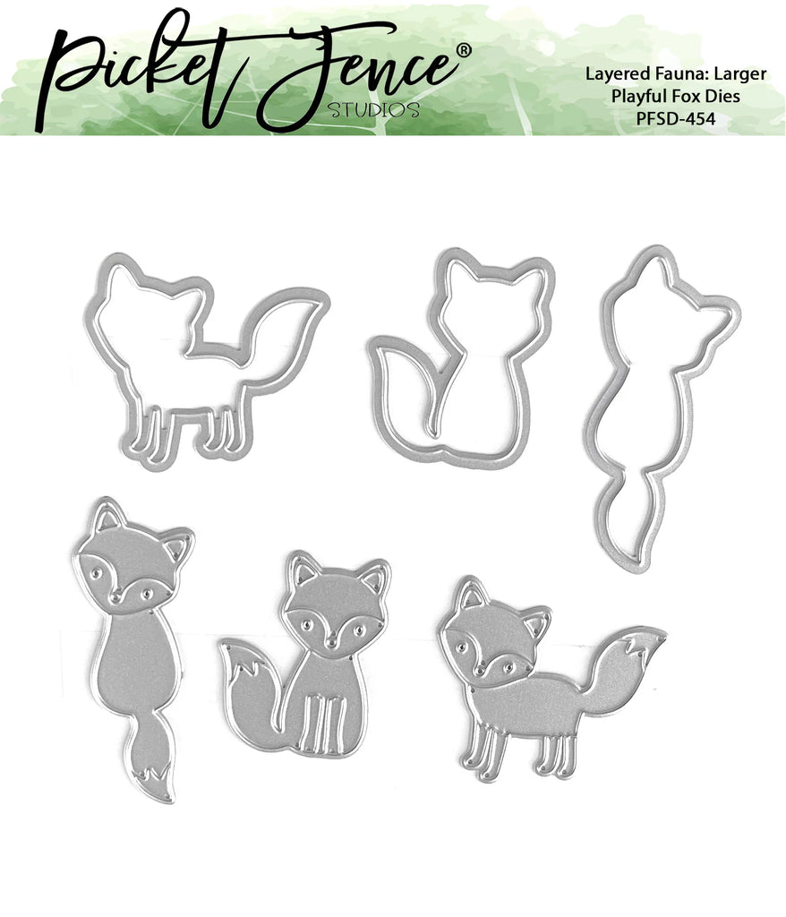 Layered Fauna: Larger Playful Fox Dies (Die size various)*