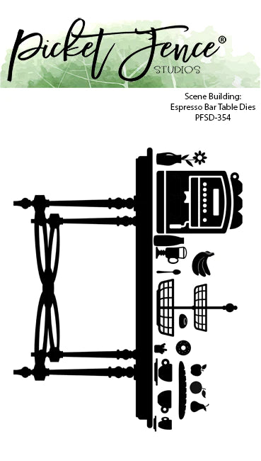 Scene Building: Espresso Bar Table Dies*