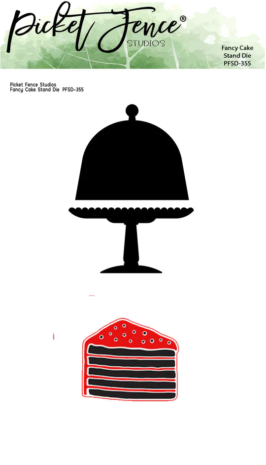 Fancy Cake Stand Die*