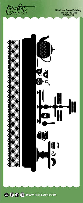 Slim Line Scene Building: Time for Tea Dies*
