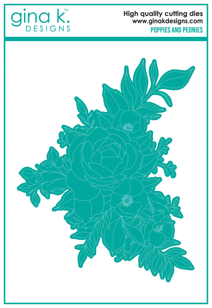 Poppies and Peonies Die - RETIRING