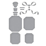 Gorgeous You Perfume Bottle Etched Dies from the Gorgeous You Collection
