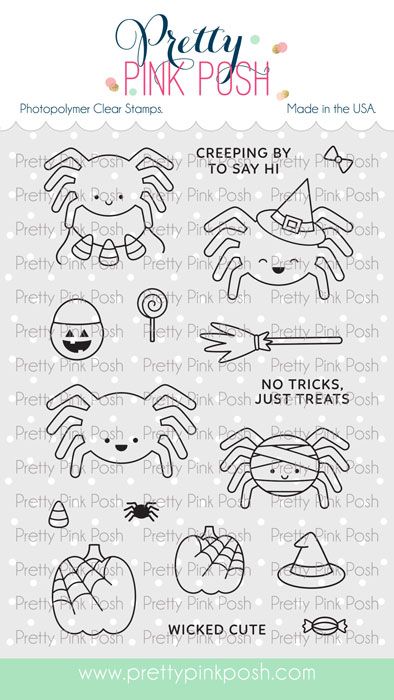 Spider Friends Stamp Set