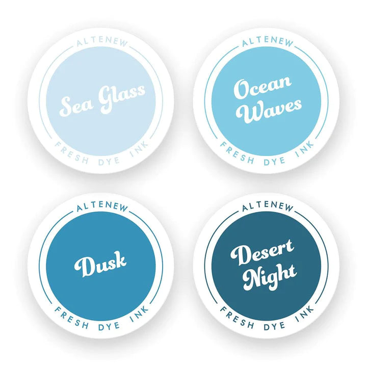 Cool Summer Night Fresh Dye Ink Bundle