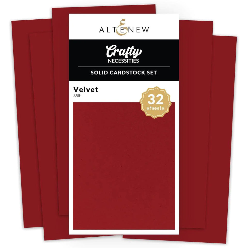 Solid Cardstock Set - Velvet (32 sheets/set)*