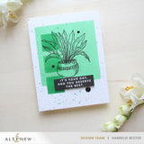 One-Go: Solid Sentiment Strips Press Plate