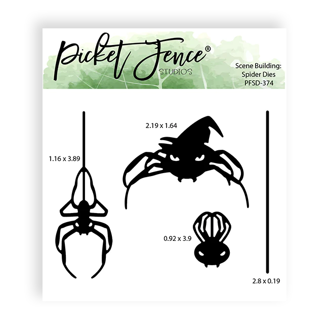Scene Building: Spider Dies 4 x 6 (Die size various)*
