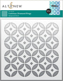 Luminous Diamond Rings Stencil