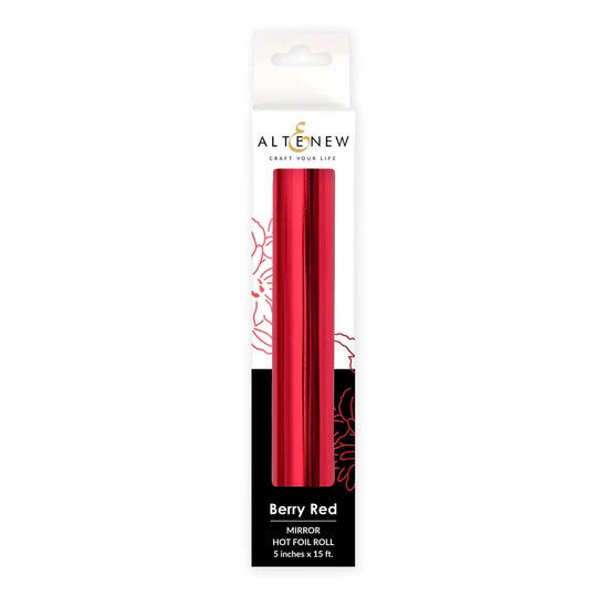 Hot Foil Roll - Berry Red (Mirror)*