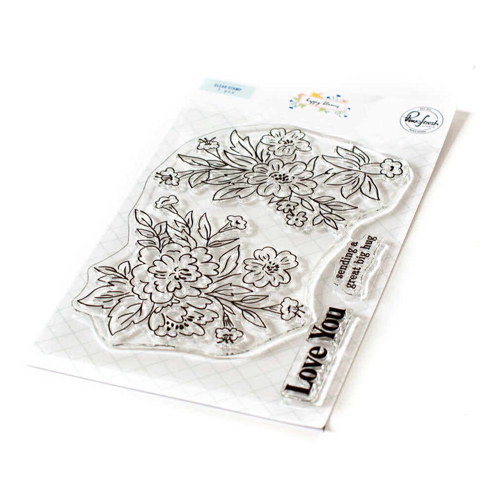 Happy Blooms Floral Stamp - RETIRING