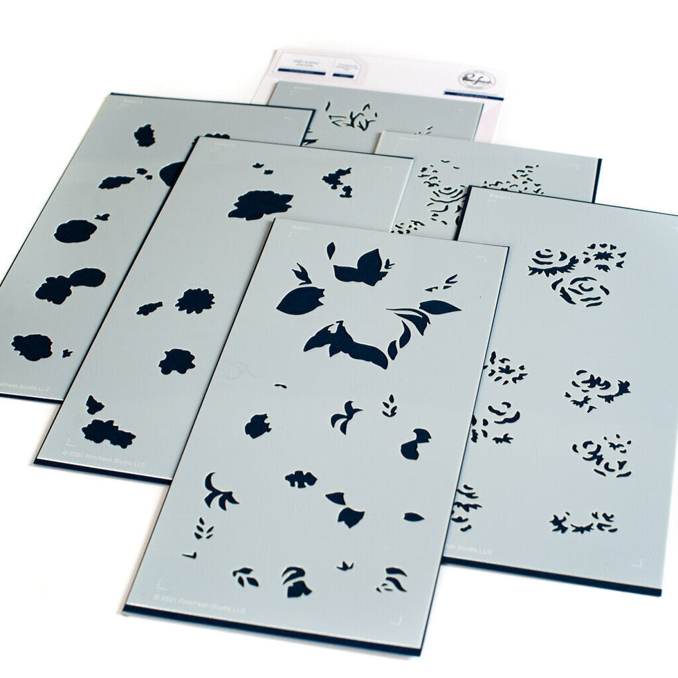 Joyful Bouquet Stencil - RETIRING