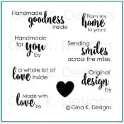 Handmade Goodness - Mini Stamp Set - RETIRING