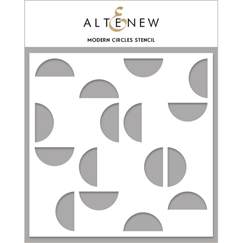 Modern Circles Stencil - RETIRING