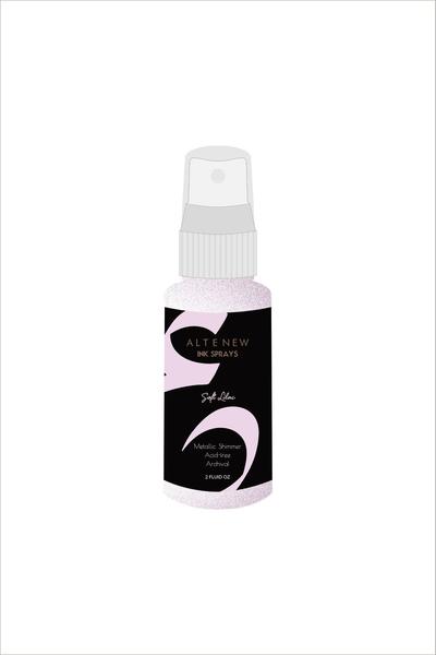Soft Lilac Metallic Shimmer Ink Spray*