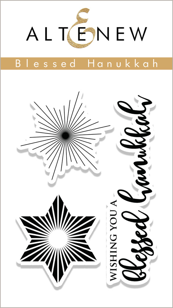 Blessed Hanukkah Stamps Set - RETIRING