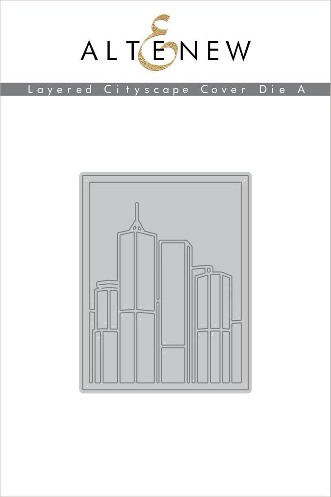 Layered Cityscape Cover Die A - RETIRING