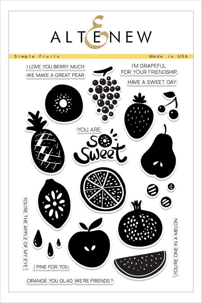 Simple Fruits Stamp Set - RETIRING