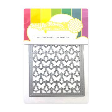 Outlines Butterflies Panel Die
