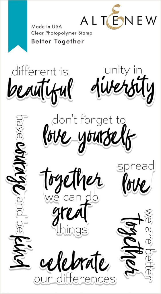 Better Together Stamp Set