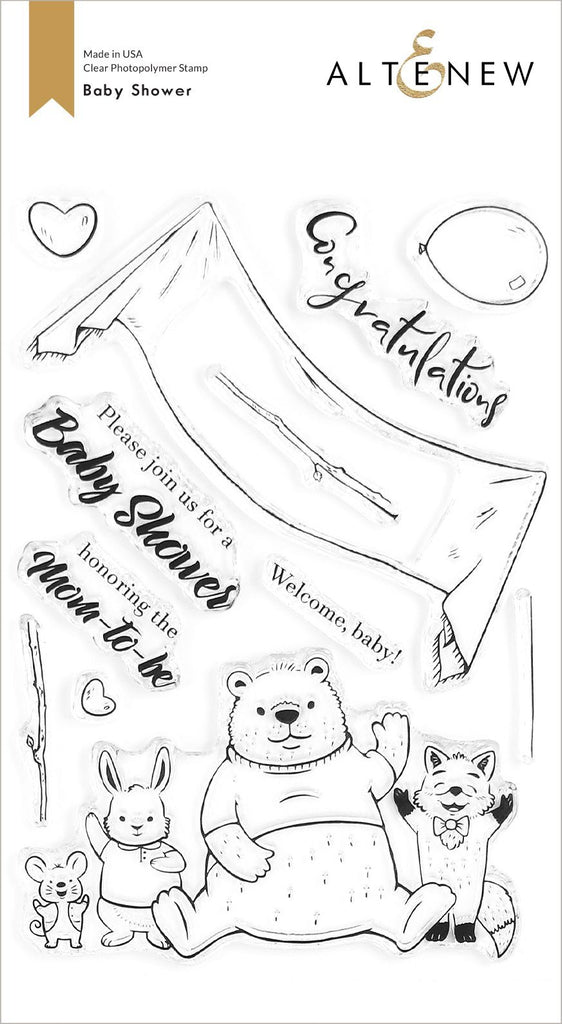 Baby Shower Stamp Set - RETIRING