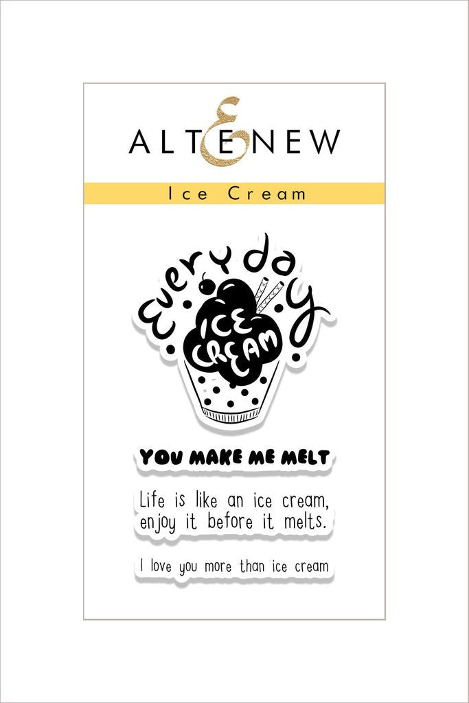 Ice Cream Stamp Set - RETIRING