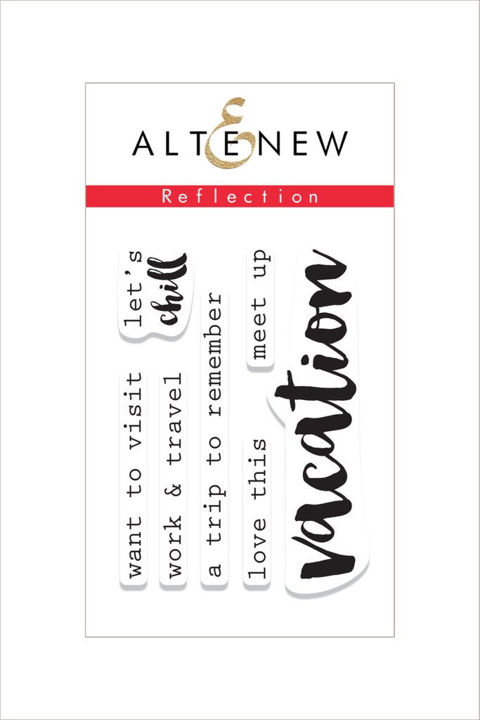Relfection collection Mini Stamp - RETIRING