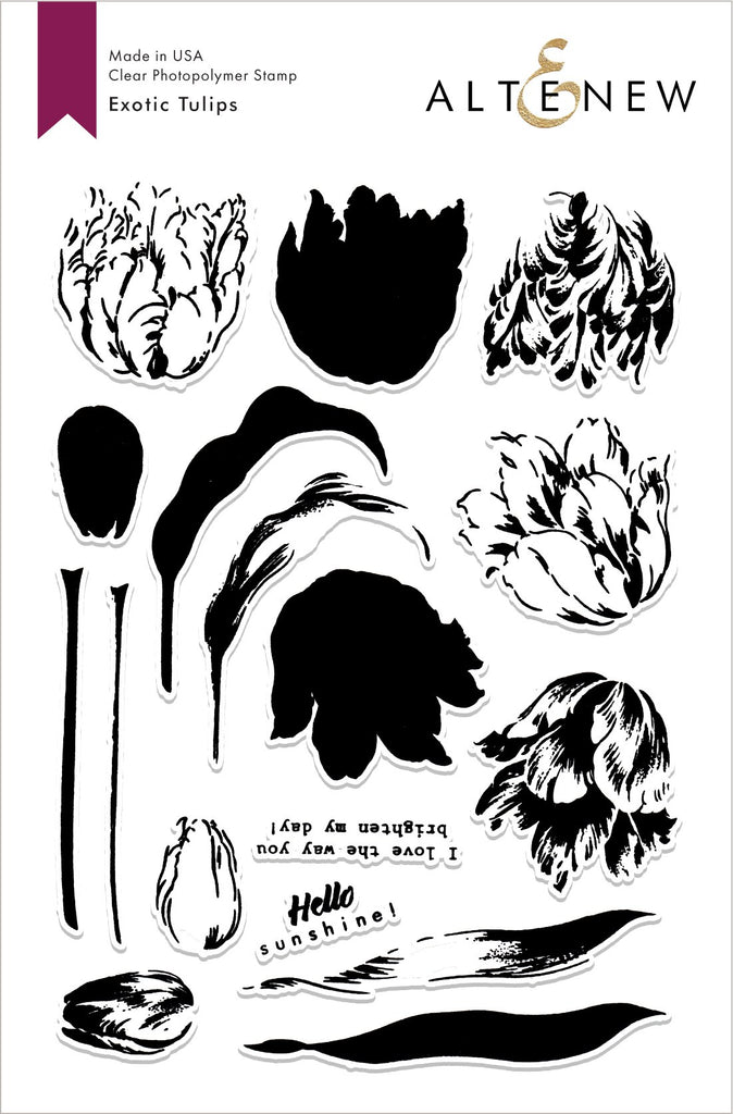 Exotic Tulips Stamp Set
