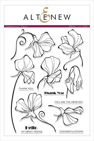 Sweetest Peas Stamp Set