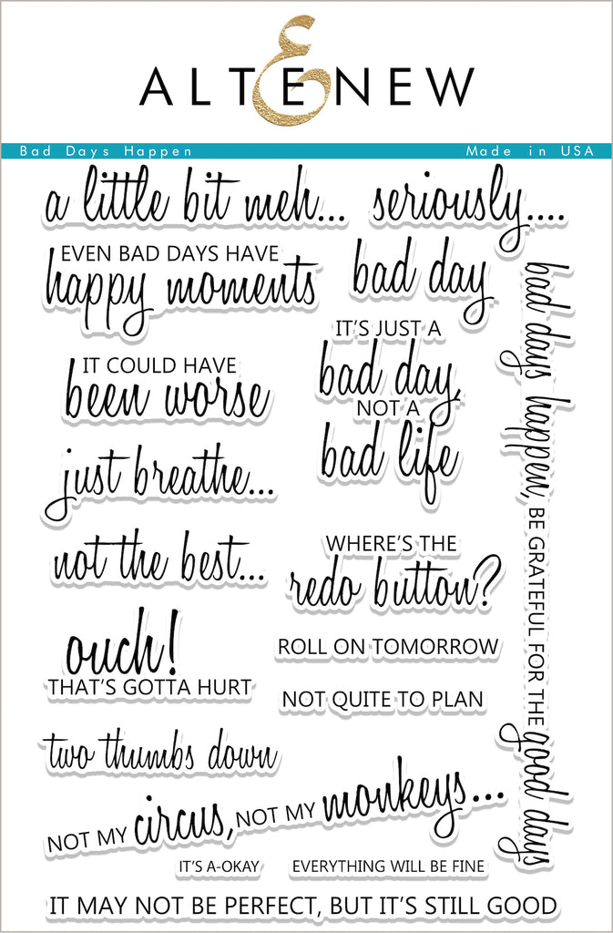 Bad Days Happen Stamp Set