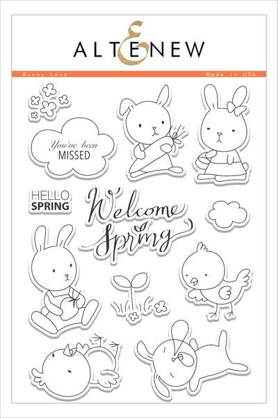 Bunny Love Stamp Set - RETIRING