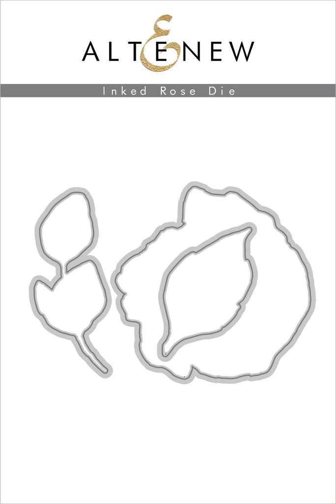 Inked Rose Die Set - RETIRING
