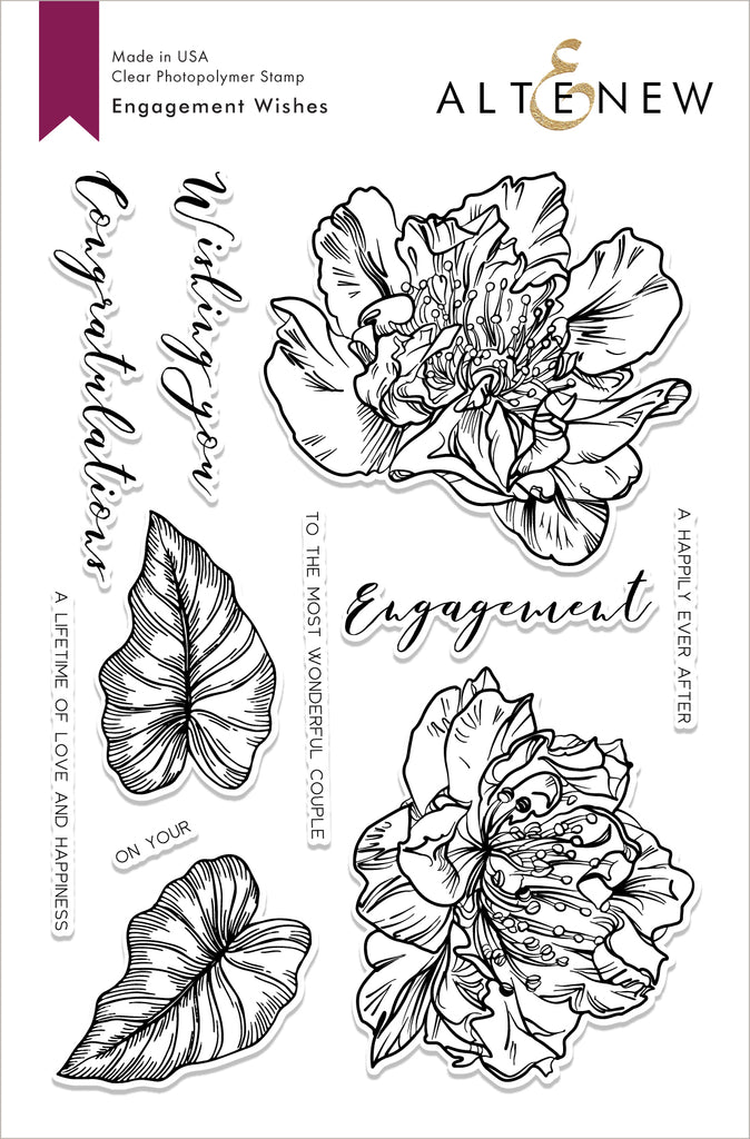 Engagement Wishes Stamp Set - RETIRING